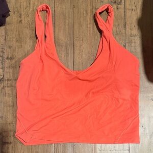 lululemon athletica Align tank Orange Tank Top
